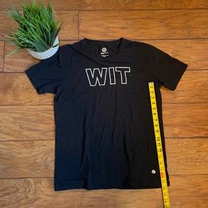 Wit training shirt large CrossFit black